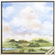 Cloudscape Blue and Green and Brown and Neutral Canvas, Propac
