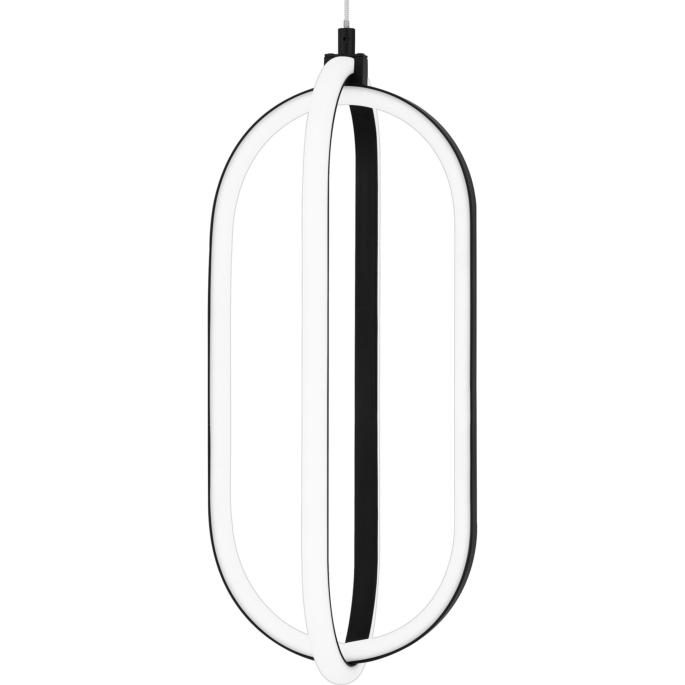 Calista LED 8 inch Matte Black Mini Pendant Ceiling Light