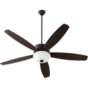 Breeze 60 inch Oiled Bronze with Oiled Bronze/Weathered Oak Blades Ceiling Fan