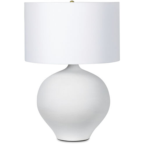 Arlo 27 inch 150.00 watt White Table Lamp Portable Light