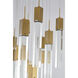 Canada 41 Light 35.43 inch Gold Chandelier Ceiling Light