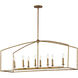 Martel 8 Light 14.50 inch Island Light