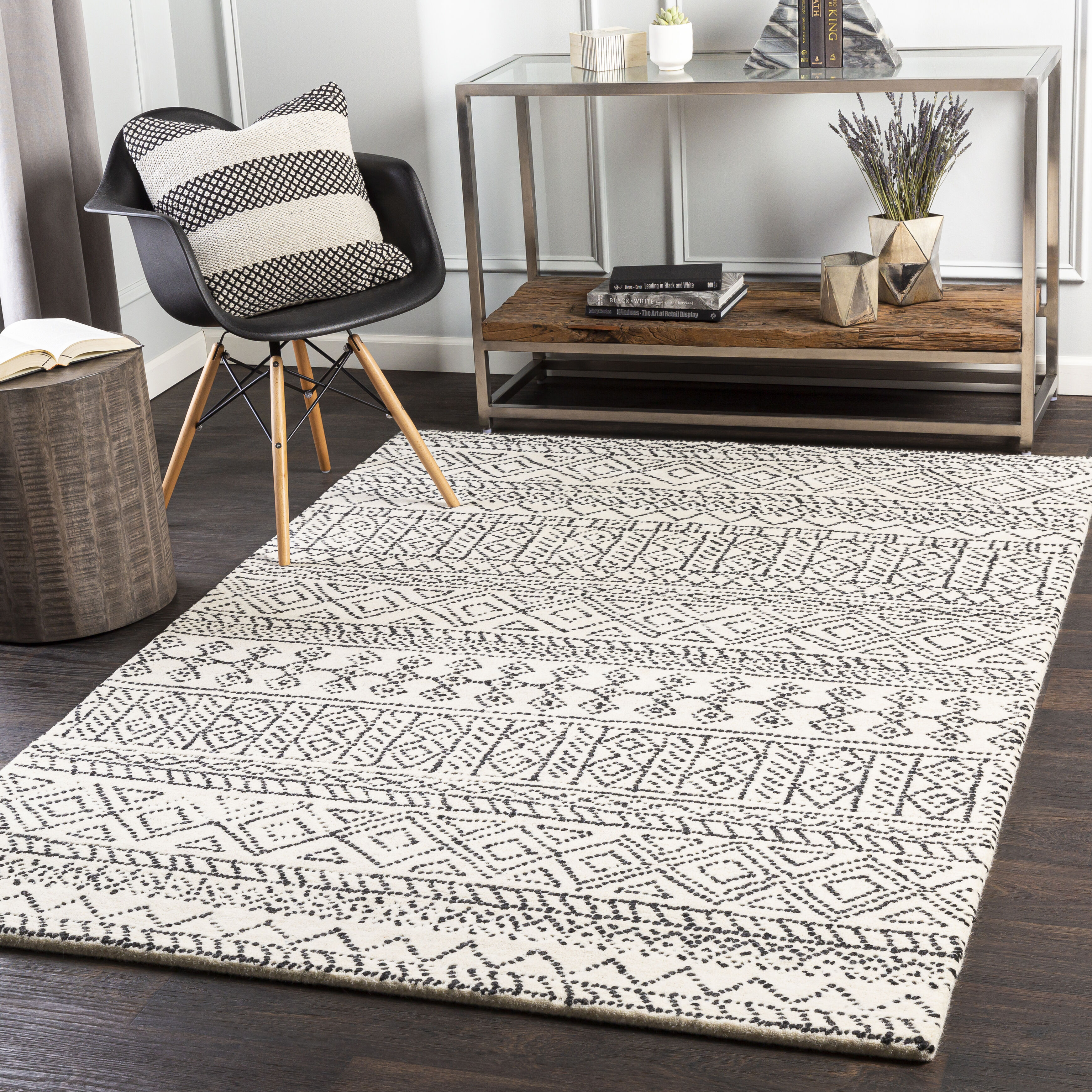 Corfu 144 X 106 inch Cream Rug in 9 X 12, Rectangle