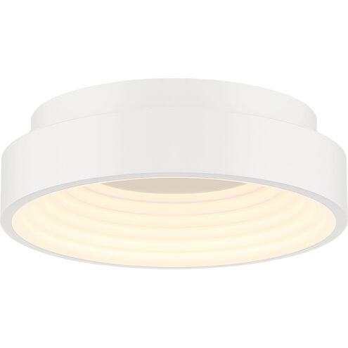 Conc LED 13 inch Matte White Flush Mount Ceiling Light