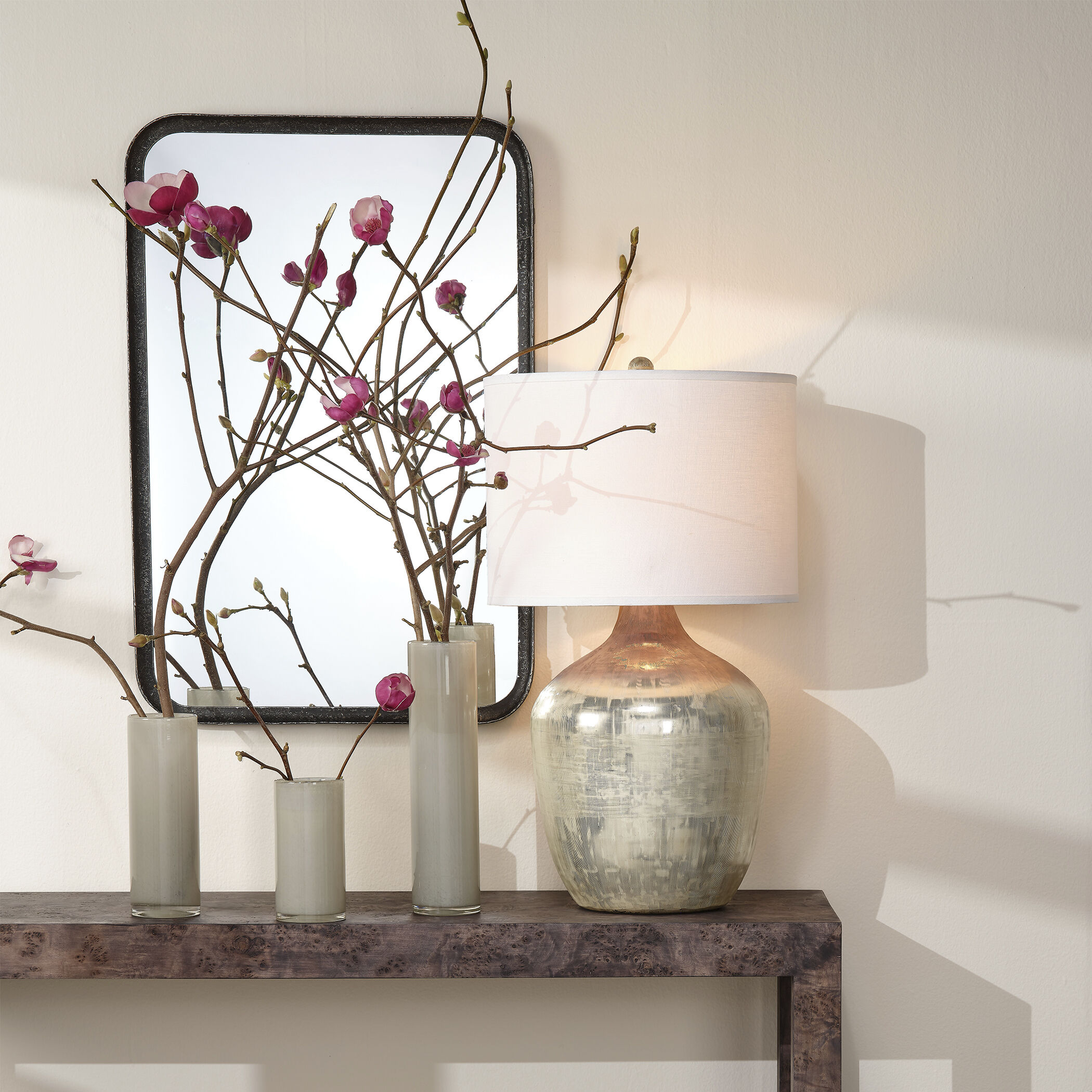 Principle 36 X 24 inch Black Vanity Mirror