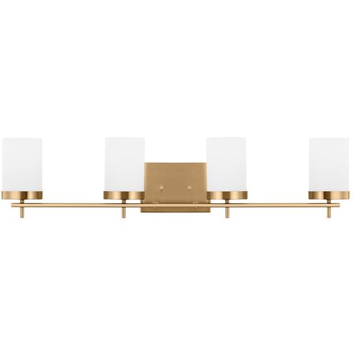 Sean Lavin Zire 4 Light 34 inch Satin Brass Wall Bath Fixture Wall Light