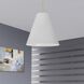 Anaya 1 Light 26 inch Aged Brass Pendant Ceiling Light in White, Large