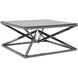 Pinnacle 39.5 X 18.5 inch Nickel Coffee Table