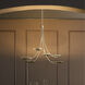 Palmela 6 Light Champagne Bronze Chandelier Ceiling Light