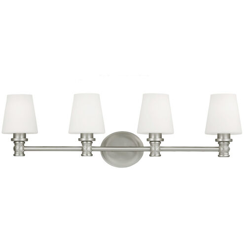Sean Lavin Xavierre 4 Light 32.25 inch Satin Nickel Vanity Light Wall Light
