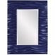 Zenith 39 X 31 inch Navy Mirror