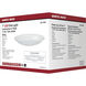 Brentwood LED 7.4 inch White LED Disk Light Ceiling Light