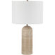 Ixora 24.75 inch 100 watt Natural Honed Table Lamp Portable Light