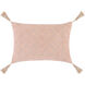 Accra 20 X 13 inch Peach/Lilac Pillow Kit, Lumbar