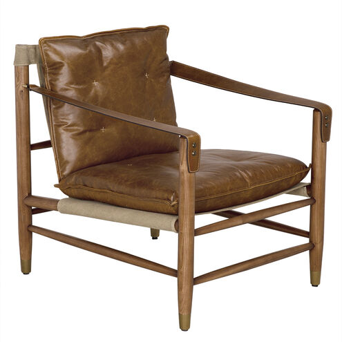 Luther Cuba Brown Occasional Chair