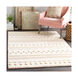 Nairobi 36 X 24 inch Pale Pink/Cream Rugs