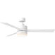 Era 52 LED 52 inch Matte White Indoor/Outdoor Ceiling Fan