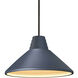 Radiance LED 14.75 inch Midnight Sky Pendant Ceiling Light in 700 Lm LED, Matte Black