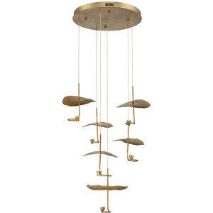 Lagatto LED 26 inch Bronze Chandelier Ceiling Light