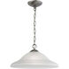 Conway 1 Light 15 inch Brushed Nickel Pendant Ceiling Light