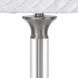Ruston 32 inch 150.00 watt Brushed Steel Table Lamp Portable Light