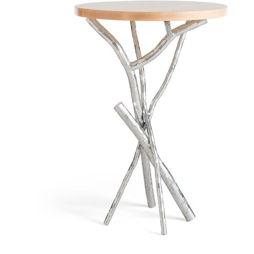 Brindille 18 inch Ink Accent Table in Maple Natural