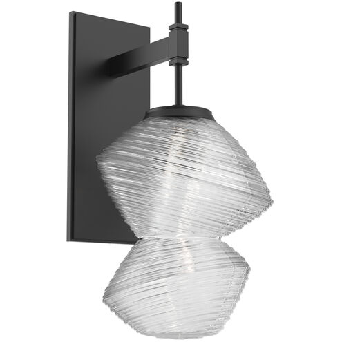 Mesa LED Matte Black Indoor Sconce Wall Light