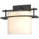 Arc Ellipse 1 Light 9 inch Natural Iron ADA Sconce Wall Light