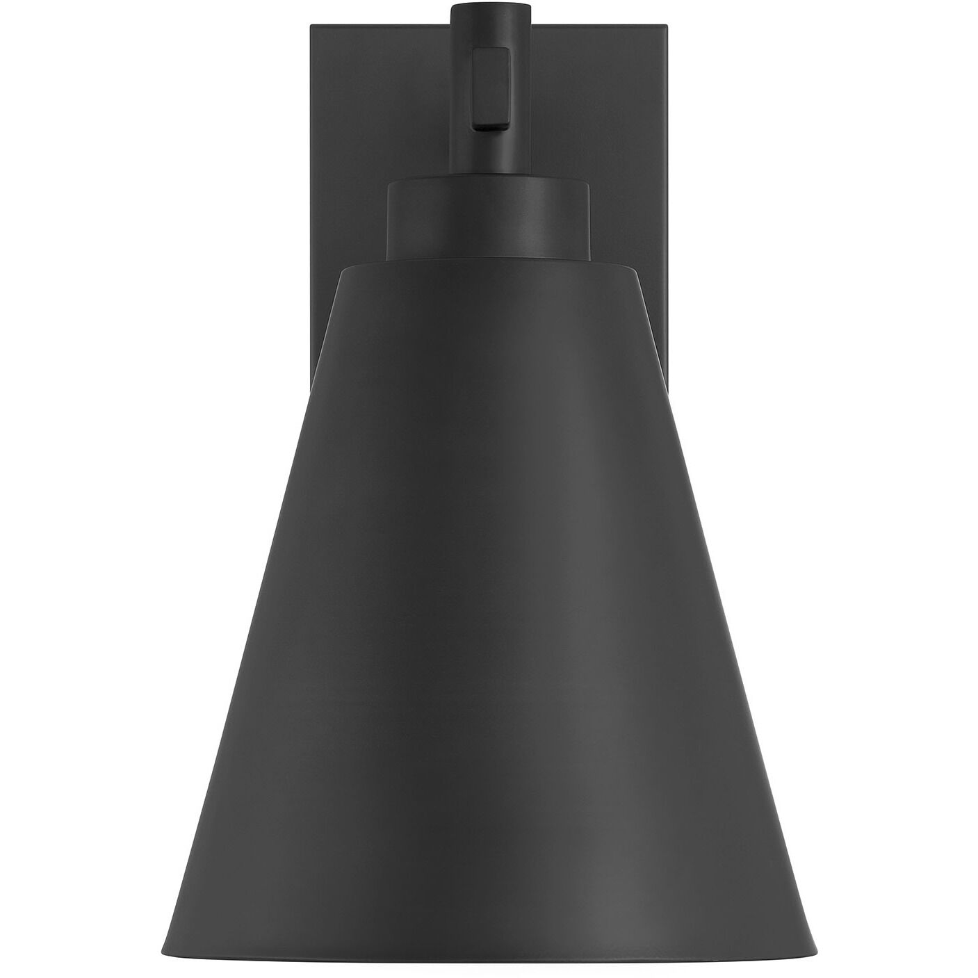 Ryder 1 Light 15 inch Matte Black Outdoor Wall Lantern