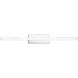Parallax LED 24 inch Chrome Bath Vanity & Wall Light, dweLED