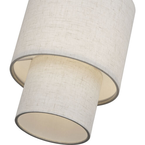 Monroe 1 Light 7 inch Brushed Nickel Mini Pendant Ceiling Light