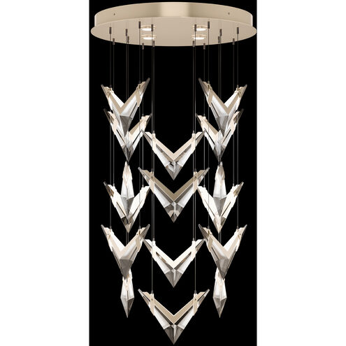 Blade 36 Light 32 inch Gold Pendant Ceiling Light