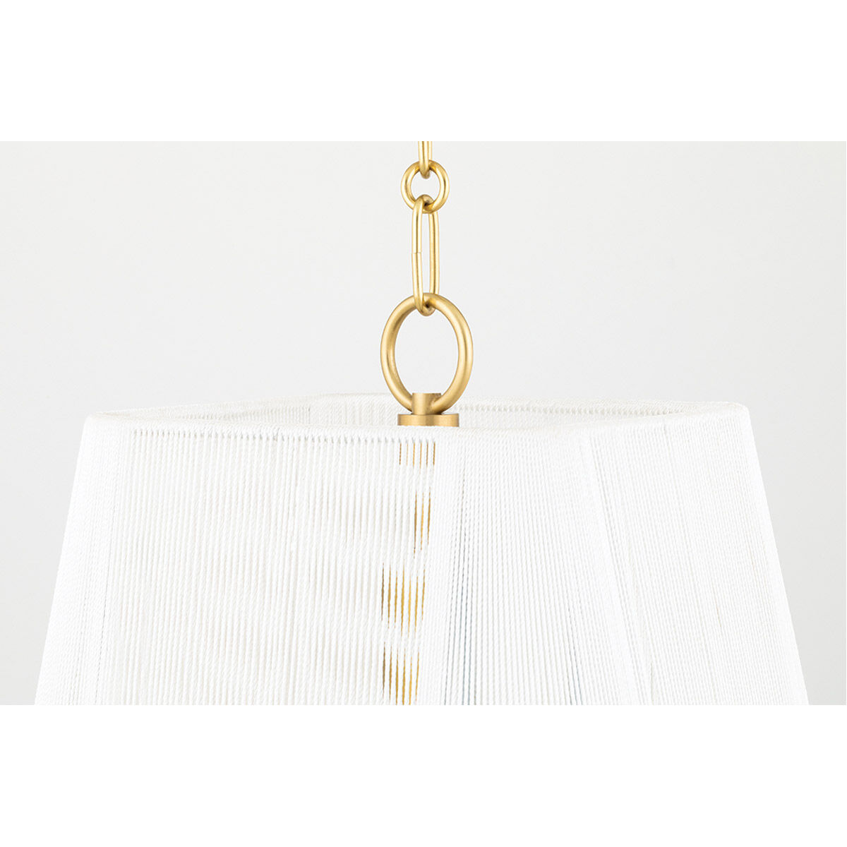 Verona Beach 1 Light 19.5 inch Aged Brass Pendant Ceiling Light, Square/Rectangle