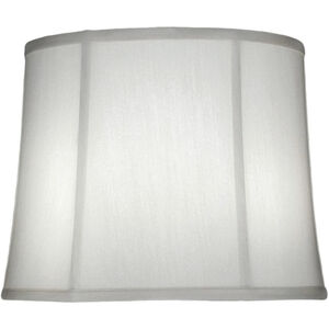 Ellie Ivory 15 inch Lampshade, Drum