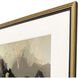 Warm Reception / With Pleasure Brown and Black and Beige and Gray Framed Art
