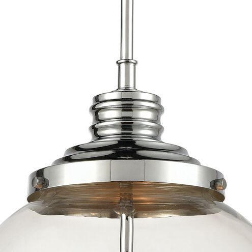 Chandra 4 Light 13 inch Polished Chrome Pendant Ceiling Light