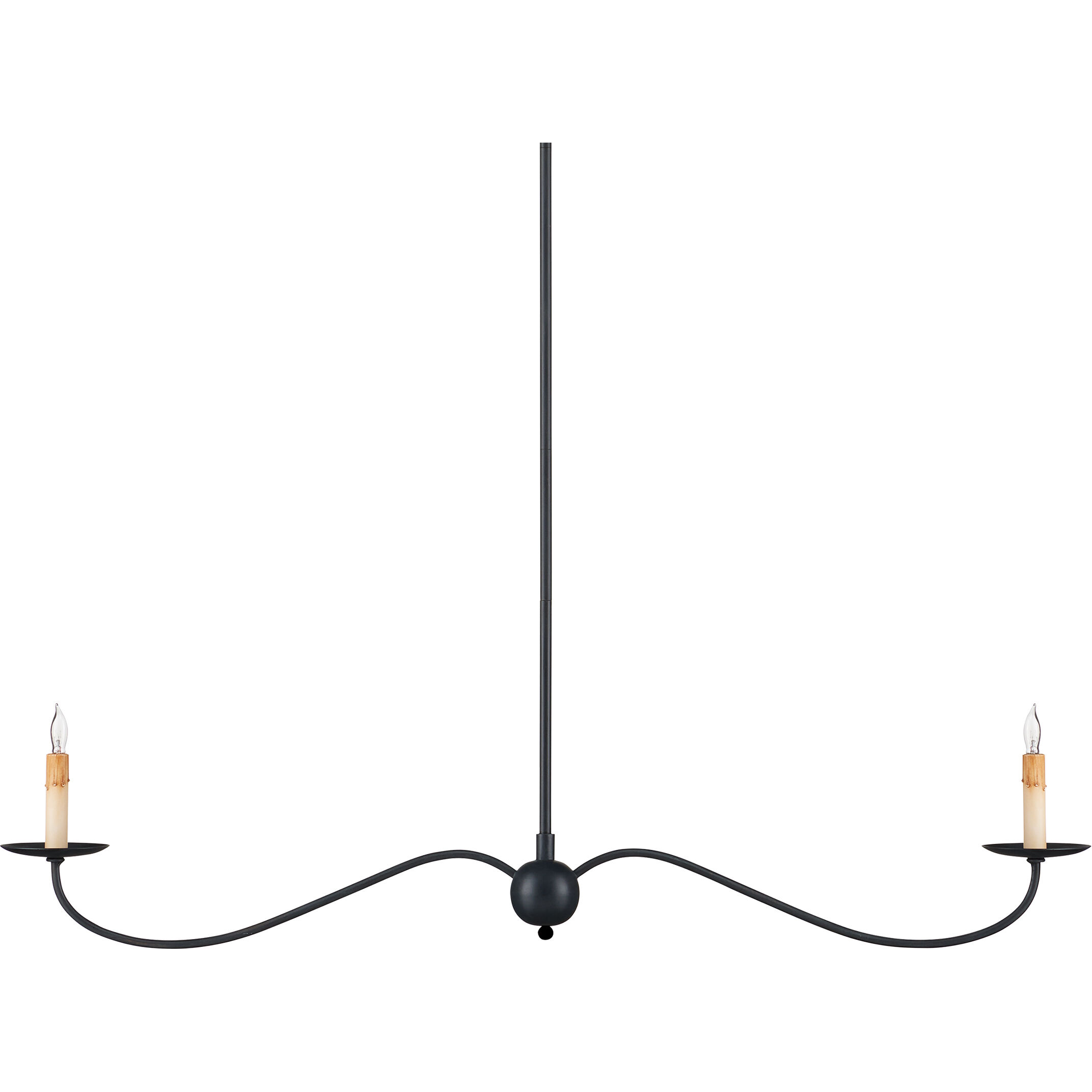 Saxon Linear Chandelier Ceiling Light