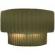 Ambiance 1 Light 10 inch Matte Green Wall Sconce Wall Light