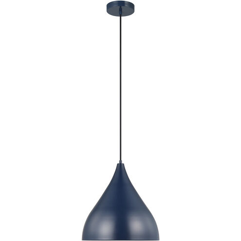 Oden 1 Light 14 inch Navy Pendant Ceiling Light