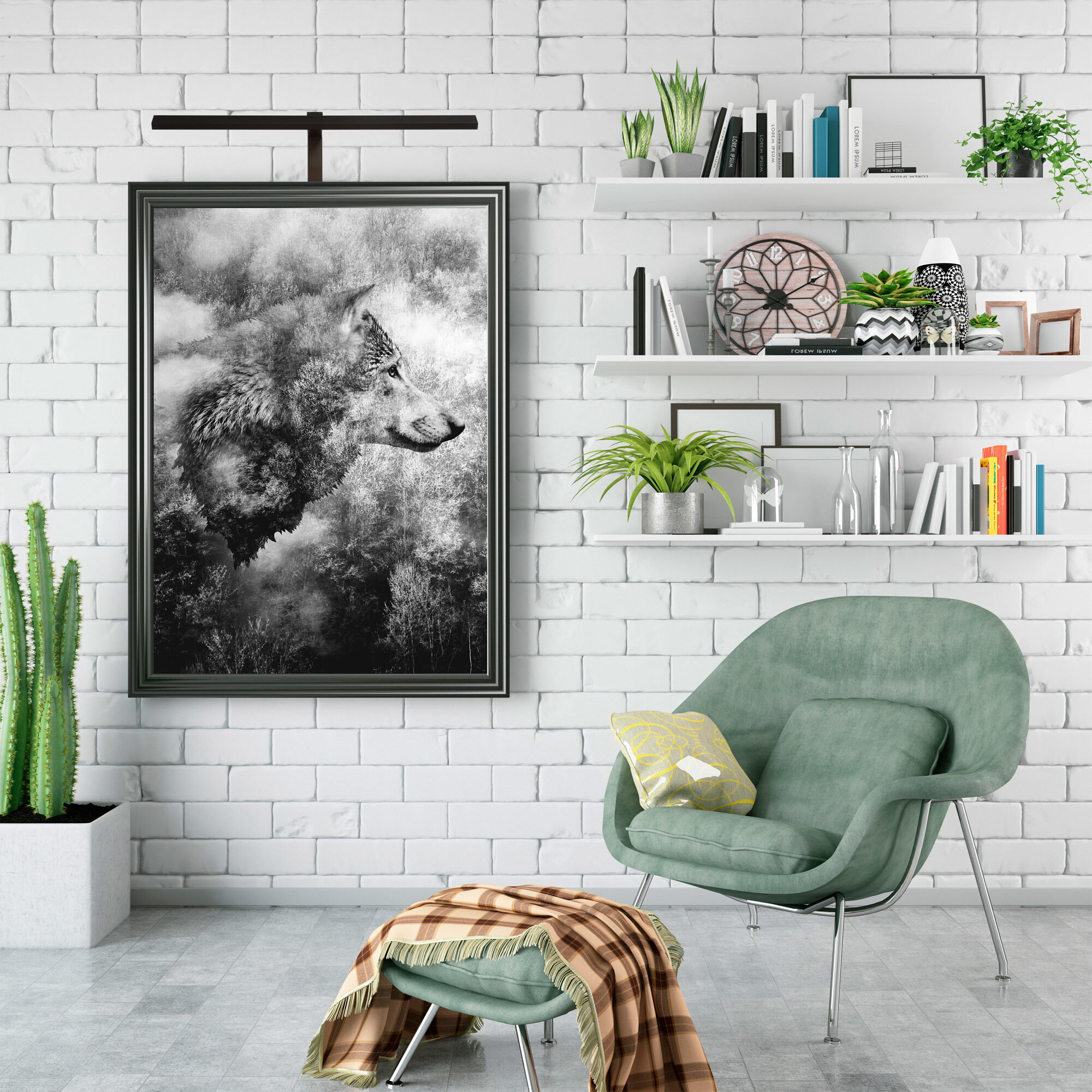 Uptown 16.00 watt 25 inch Brushed Nickel Picture Light Wall Light, dweLED