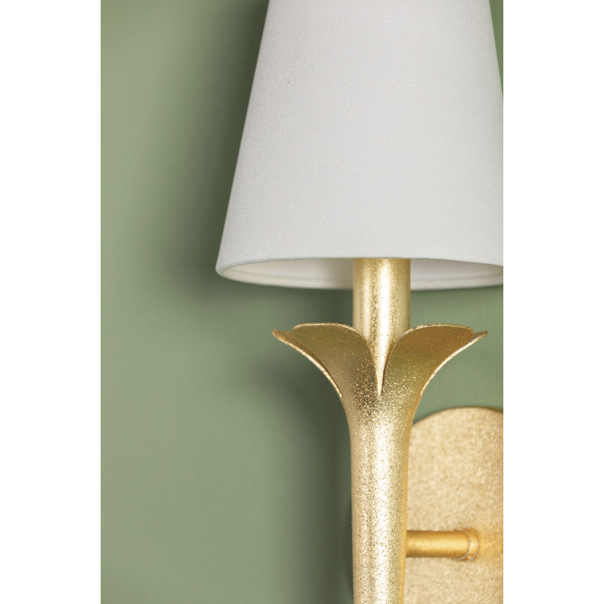 Emily 1 Light 5.5 inch Gold Leaf Wall Sconce Wall Light