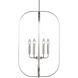Loretto 6 Light 18.88 inch Brushed Nickel Chandelier Ceiling Light