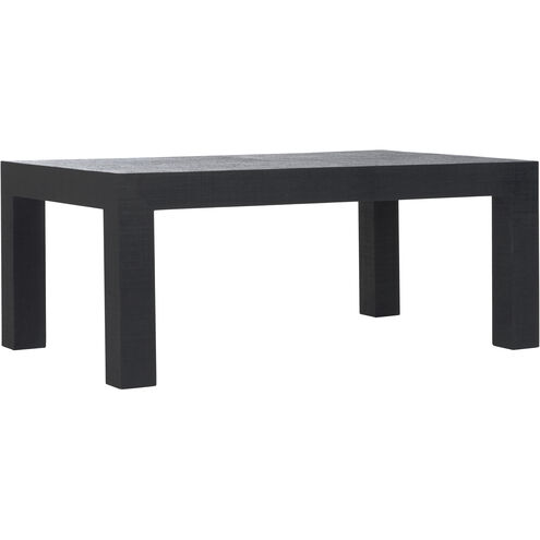 Sanibel 48 X 20 inch Black Coffee Table