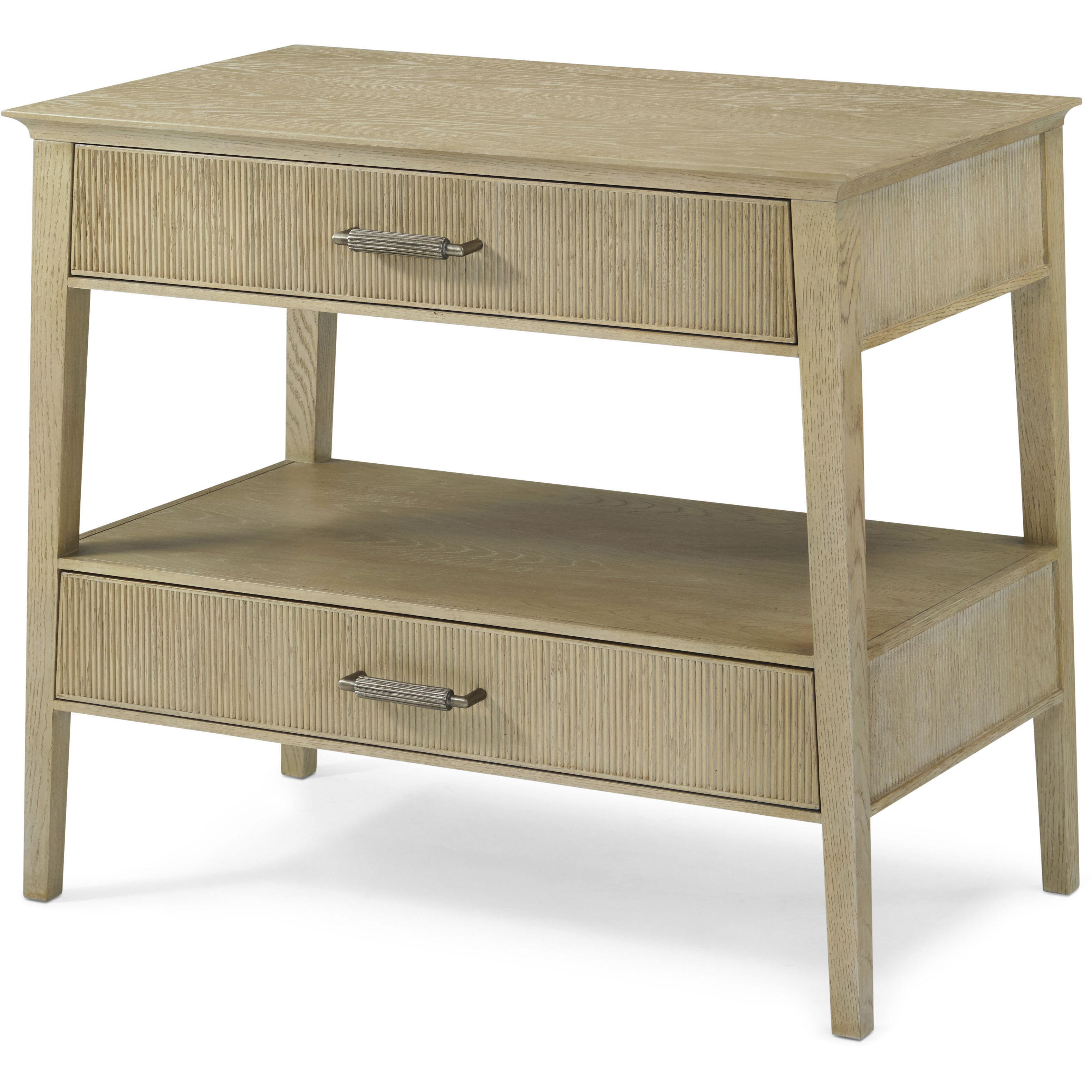 Balboa 32 X 28 inch Coastal Grey Nightstand, Wooden