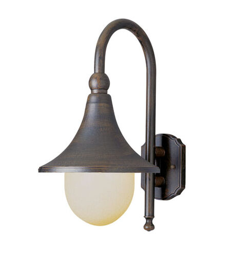 Promenade 1 Light 18 inch Rust Outdoor Wall Lantern