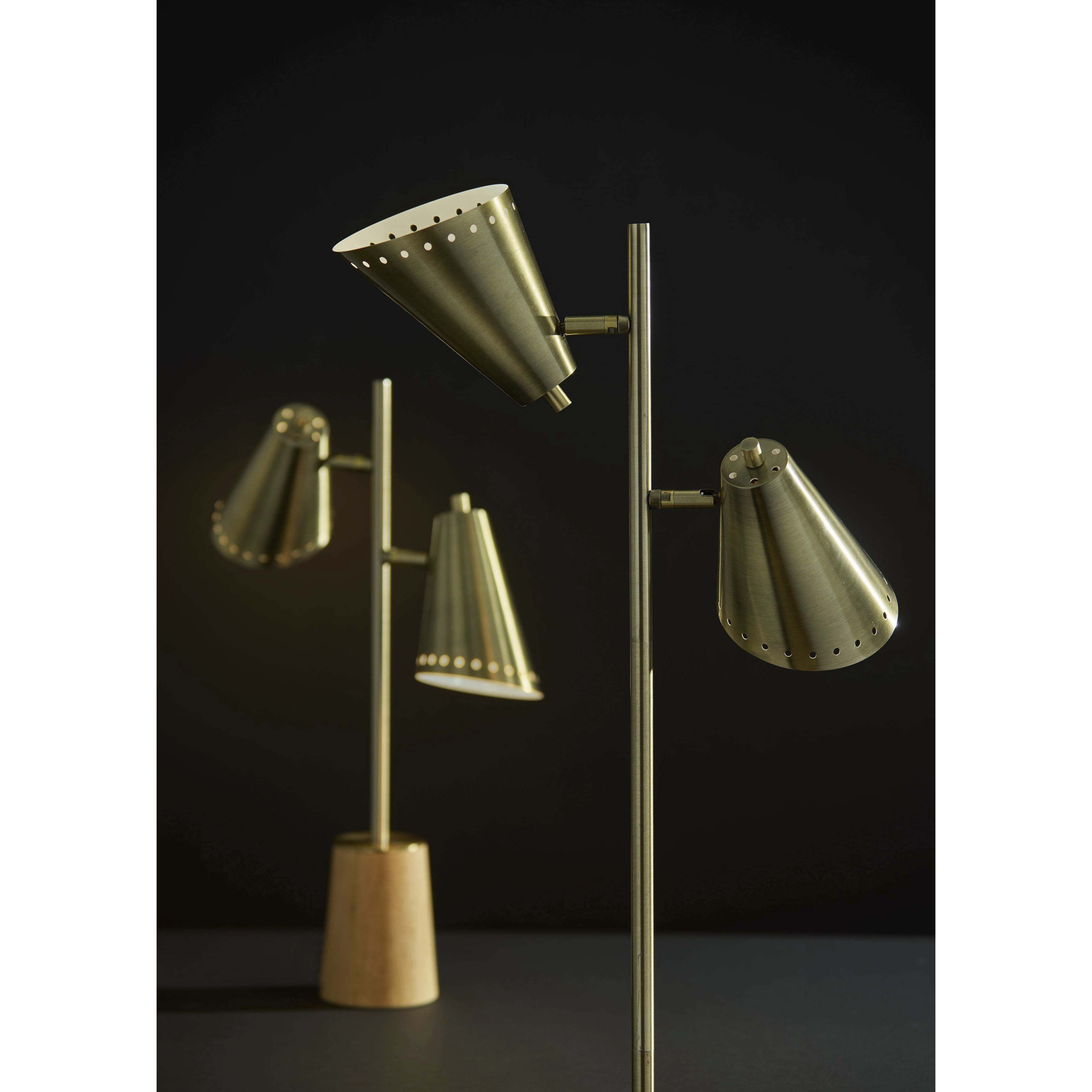 Josephine 24 inch 40.00 watt Antique Brass Desk Lamp Portable Light