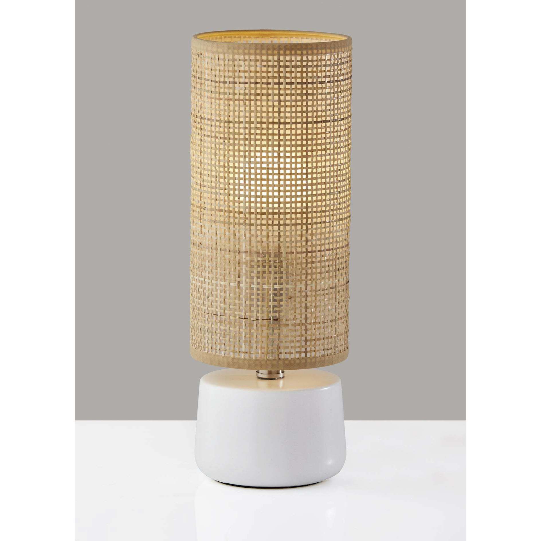 Sheffield 16 inch 40.00 watt White Table Lantern Portable Light