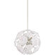 Tamara 6 Light 20 inch Polished Nickel Chandelier Ceiling Light
