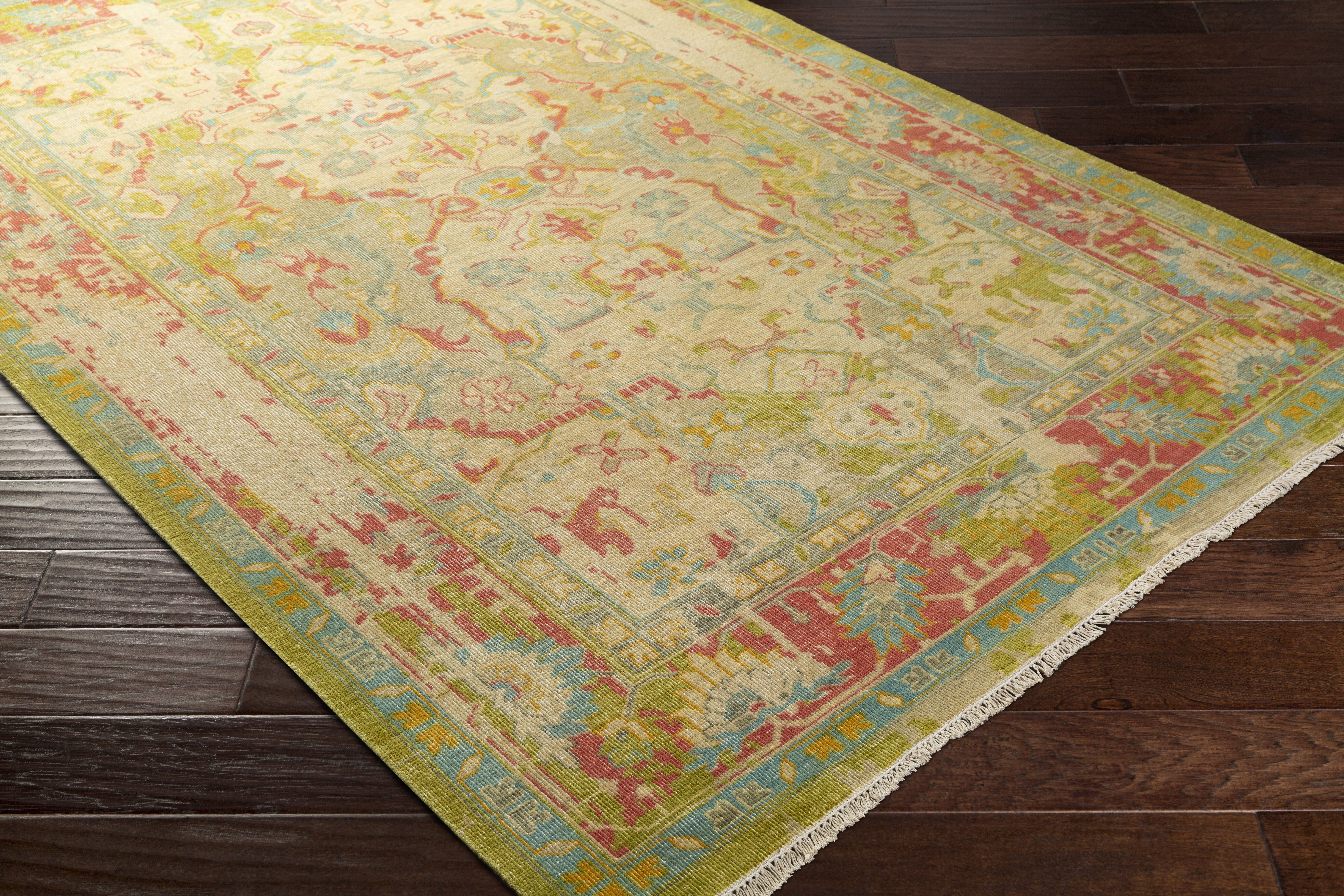 Festival 132 X 96 inch Olive Rug in 8 x 11, Rectangle