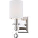 Chadbourne 1 Light 5 inch Polished Nickel Wall Sconce Wall Light